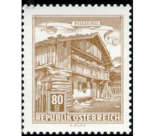 Structures  - Austria / II. Republic of Austria 1962 - 80 Groschen