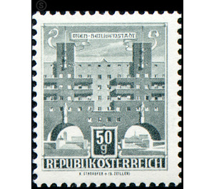 Structures  - Austria / II. Republic of Austria 1964 - 50 Groschen