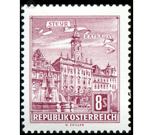 Structures  - Austria / II. Republic of Austria 1965 - 8 Shilling