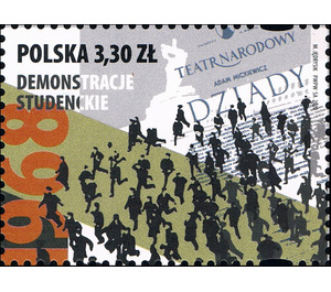 Student Demonstrations 1968 - Poland 2020 - 3.30