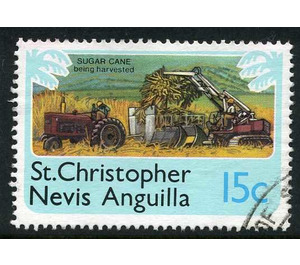 Sugar cane harvesting - Caribbean / Saint Kitts and Nevis 1978 - 15