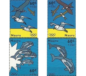Summer Games 1996, Atlanta: First participation Nauru at the - Micronesia / Nauru Set