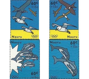 Summer Games 1996, Atlanta: First participation Nauru at the - Micronesia / Nauru Set