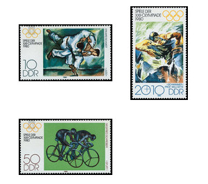 Summer Olympic Games Moscow - Germany / German Democratic Republic / GDR 1980 Set