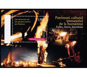 Summer Solstice Festival of Fire - Andorra, French Administration 2018