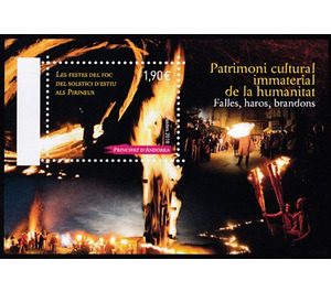 Summer Solstice Festival of Fire - Andorra, French Administration 2018