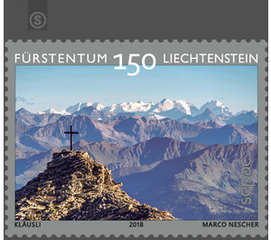 Summit Crosses – II - Kläusli (SEPAC)  - Liechtenstein 2018 - 150 Rappen