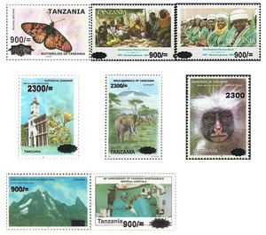 Surcharges (2020) - East Africa / Tanzania 2020 Set