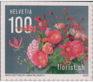 Swiss Florists' Association: 100 Years - Switzerland 2020 - 100
