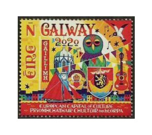 Symbolic Depiction of Galway, Ireland - Ireland 2020