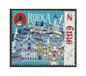 Symbolic Depiction of Rijeka, Croatia - Ireland 2020