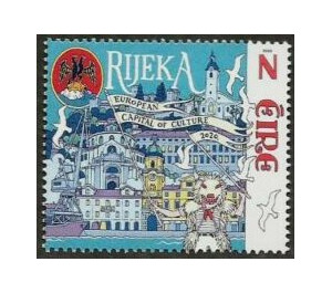 Symbolic Depiction of Rijeka, Croatia - Ireland 2020