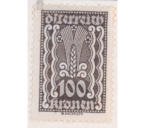 Symbolic representations  - Austria / Republic of German Austria / German-Austria 1922 - 100 Krone