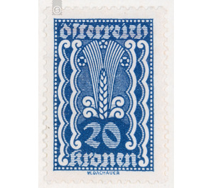 Symbolic representations  - Austria / Republic of German Austria / German-Austria 1922 - 20 Krone