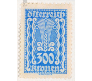 Symbolic representations  - Austria / Republic of German Austria / German-Austria 1922 - 300 Krone