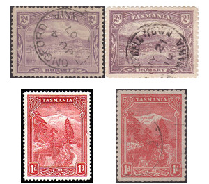 Tasmania - Tasmania 1905 Set