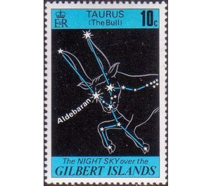 Taurus, the bull - Micronesia / Gilbert Islands 1978 - 10