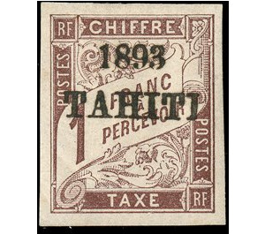 Tax - Polynesia / Tahiti 1893 - 1