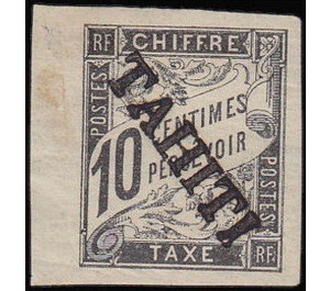 Tax - Polynesia / Tahiti 1893 - 10