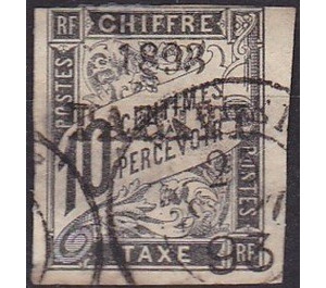 Tax - Polynesia / Tahiti 1893 - 10