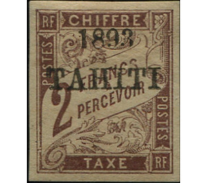 Tax - Polynesia / Tahiti 1893 - 2