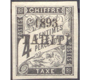 Tax - Polynesia / Tahiti 1893 - 4