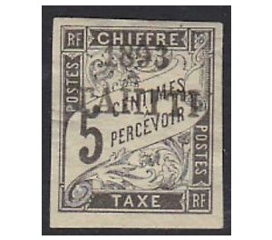 Tax - Polynesia / Tahiti 1893 - 5