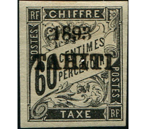 Tax - Polynesia / Tahiti 1893 - 60