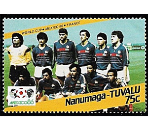 Team France - Polynesia / Tuvalu, Nanumaga 1986