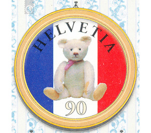 teddy bear  - Switzerland 2002 - 90 Rappen