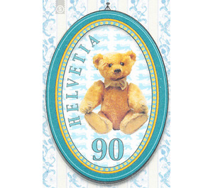 teddy bear  - Switzerland 2002 - 90 Rappen