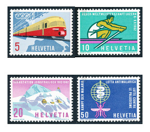 TEE trains  - Switzerland 1962 Set