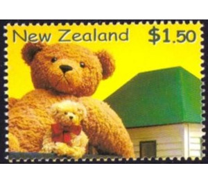 Teedy Bears "Swanni" (Robin Rive) & "Dear John" (Rose Hill) - New Zealand 2000 - 1.50