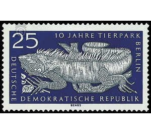 ten years ANIMAL PARK BERLIN - Germany / German Democratic Republic 1965 - 25 Pfennig