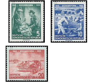 ten years  - Germany / German Democratic Republic 1955 Set