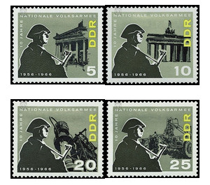 ten years  - Germany / German Democratic Republic 1966 Set