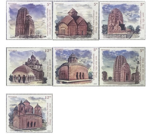 Terracotta Temples of India - India 2020 Set