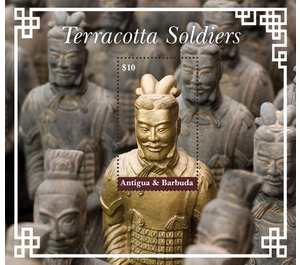 Terracotta Warriors of China - Caribbean / Antigua and Barbuda 2020