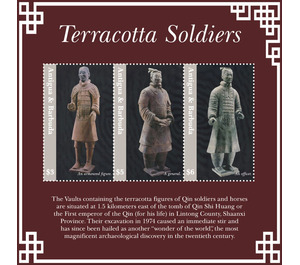 Terracotta Warriors of China - Caribbean / Antigua and Barbuda 2020