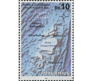 Territorial Claims of Mauritius : Chagos Archipelago - East Africa / Mauritius 2017 - 10