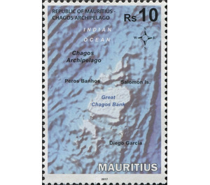 Territorial Claims of Mauritius : Chagos Archipelago - East Africa / Mauritius 2017 - 10