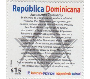 Text of Declaration of Independence - Caribbean / Dominican Republic 2020 - 15