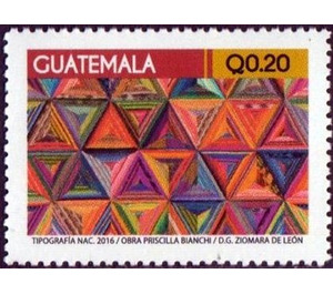 Textile design - Central America / Guatemala 2016 - 0.20
