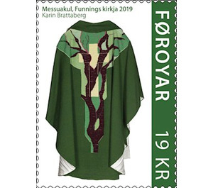 Textile from Funnings Church - Faroe Islands 2019 - 19