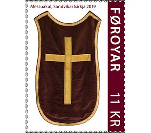 Textile from Sandvikar Church - Faroe Islands 2019 - 11