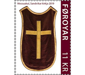 Textile from Sandvikar Church - Faroe Islands 2019 - 11