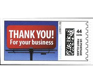 Thank You for Your Business on billboard - United States of America 2009