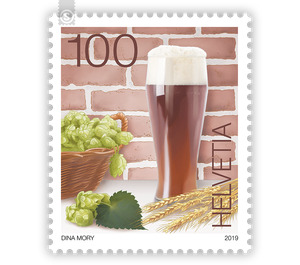 The art of beer brewing - Ale  - Switzerland 2019 - 100 Rappen