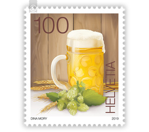 The art of beer brewing - Lager  - Switzerland 2019 - 100 Rappen