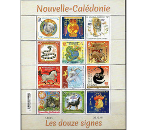 The Chinese Zodiac - Melanesia / New Caledonia 2019